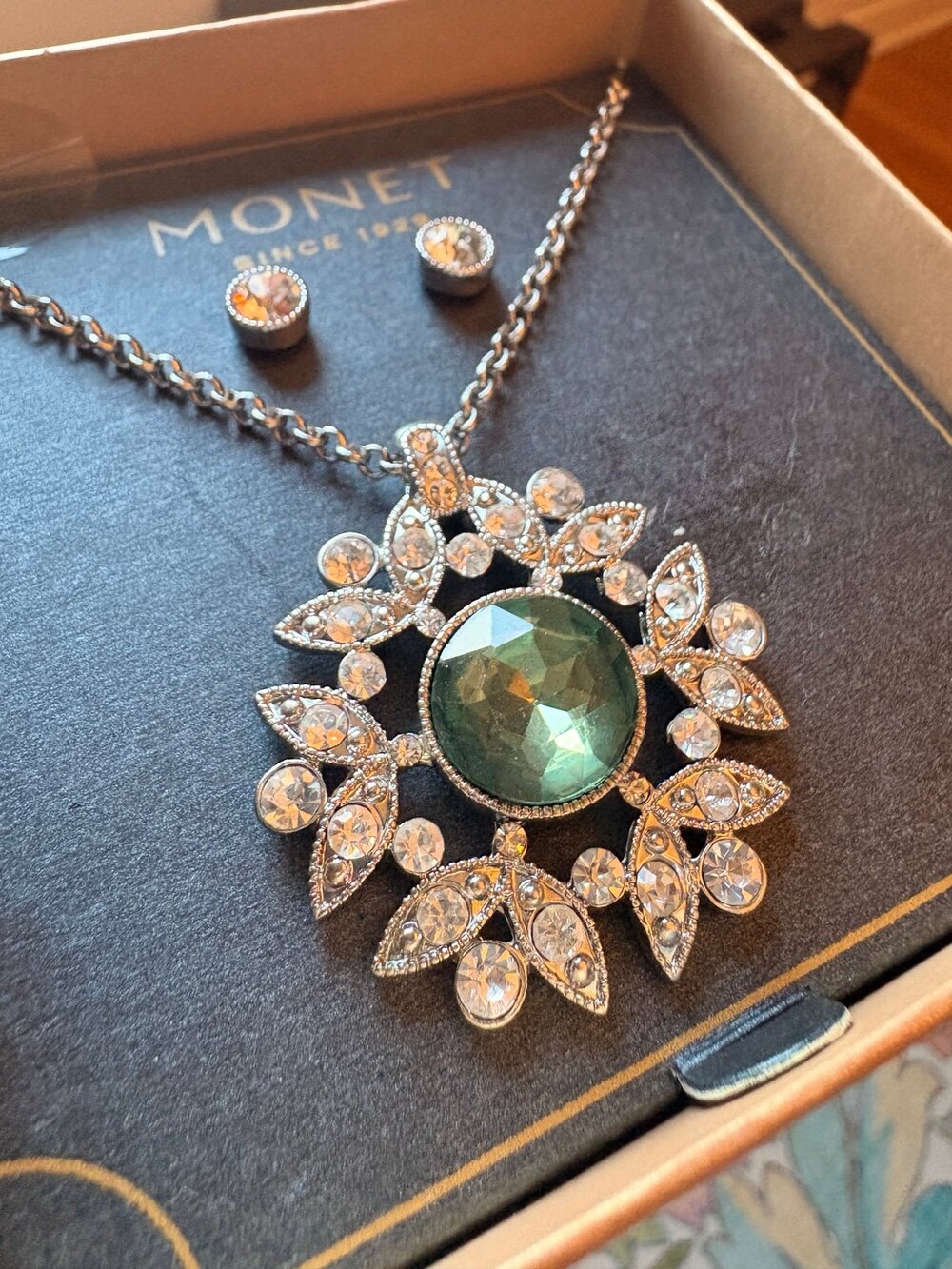 Monet Necklace and earrings